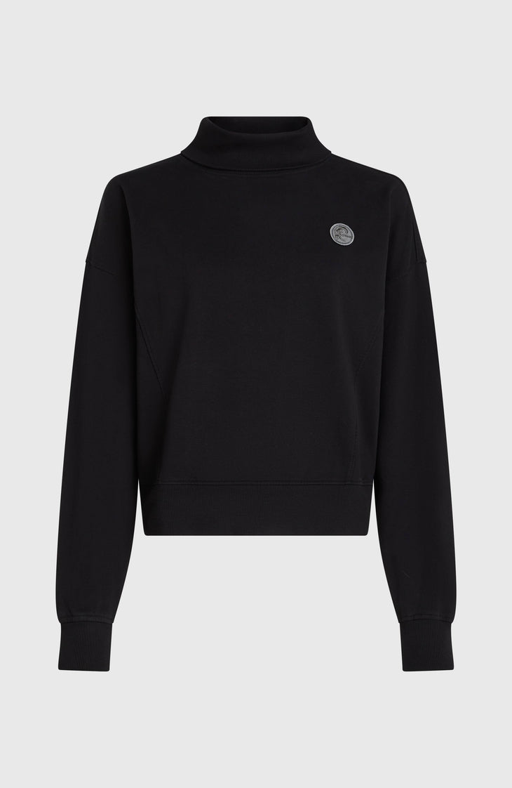 O'Riginals High-Neck Crew Sweatshirt | Black Out