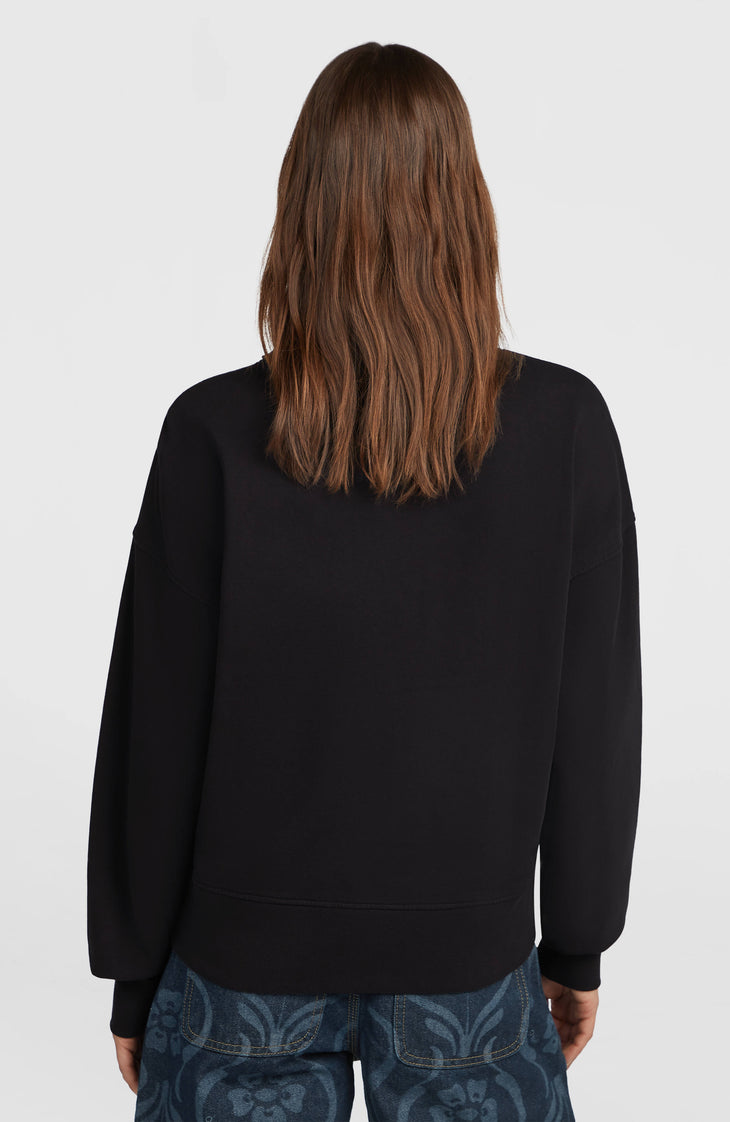 O'Riginals High-Neck Crew Sweatshirt | Black Out