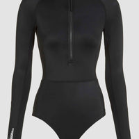 Women of the Wave Long Sleeve Surf Suit | Black Out