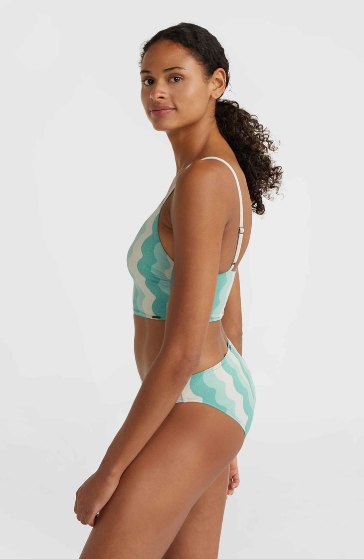 O'Neill Beach Vintage Midles Rita Bikini Set | Blue Big Waves