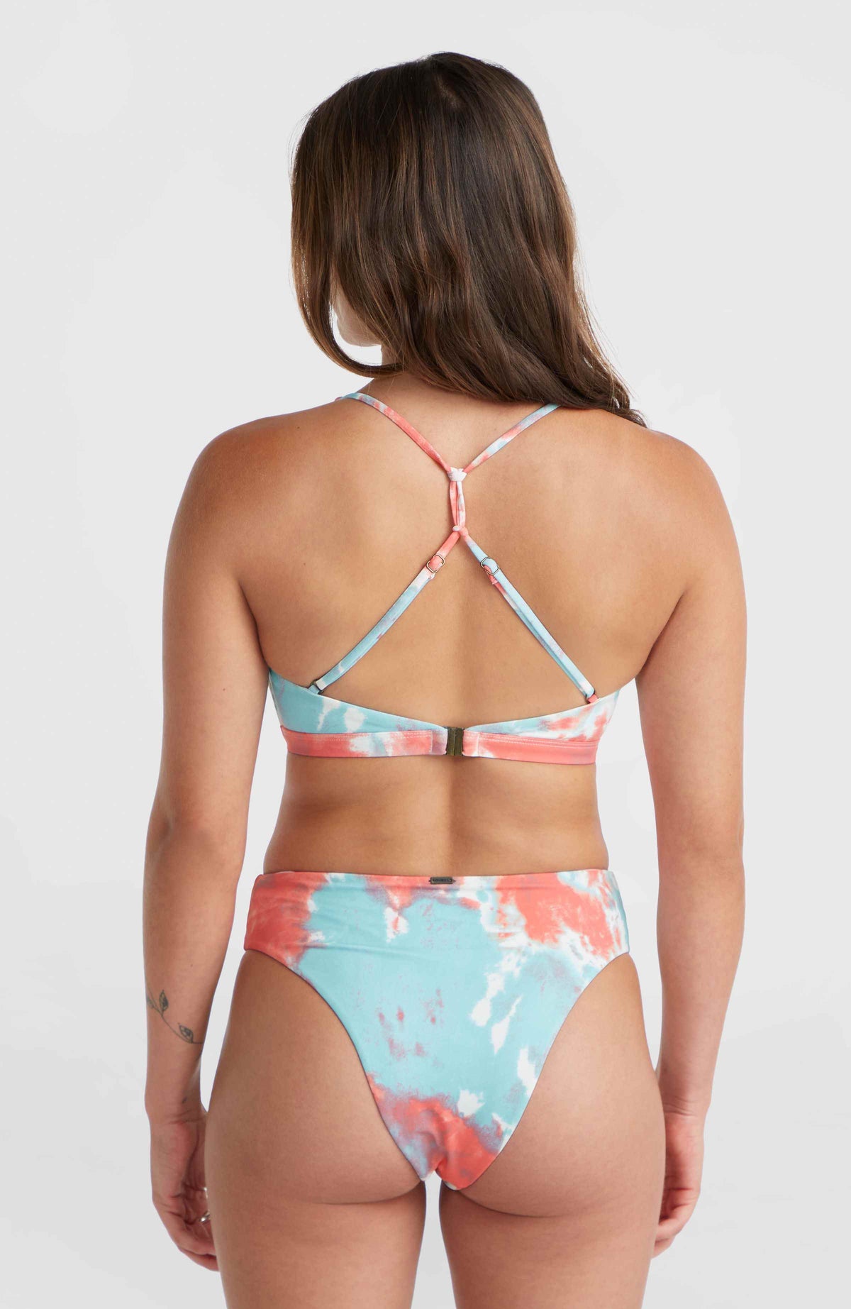 Lisala New Love Women Of The Wave Bikini Set | Pink Ice Cube Tie Dye