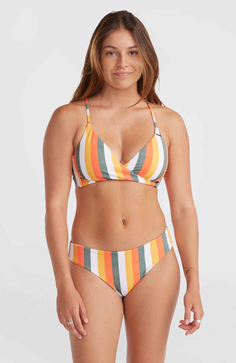 Baay Maoi Bikini Set | Orange Multistripe Baay Maoi Bikini Set | Orange Multistripe