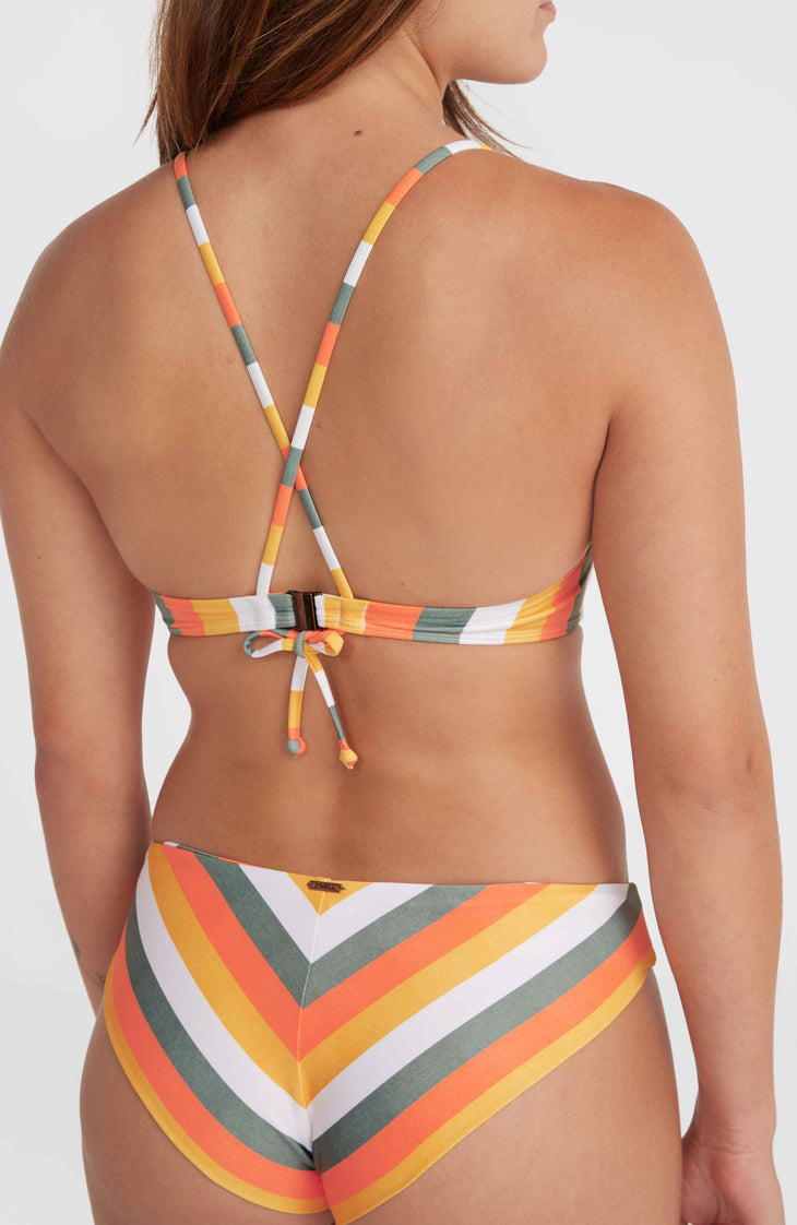 Baay Maoi Bikini Set | Orange Multistripe