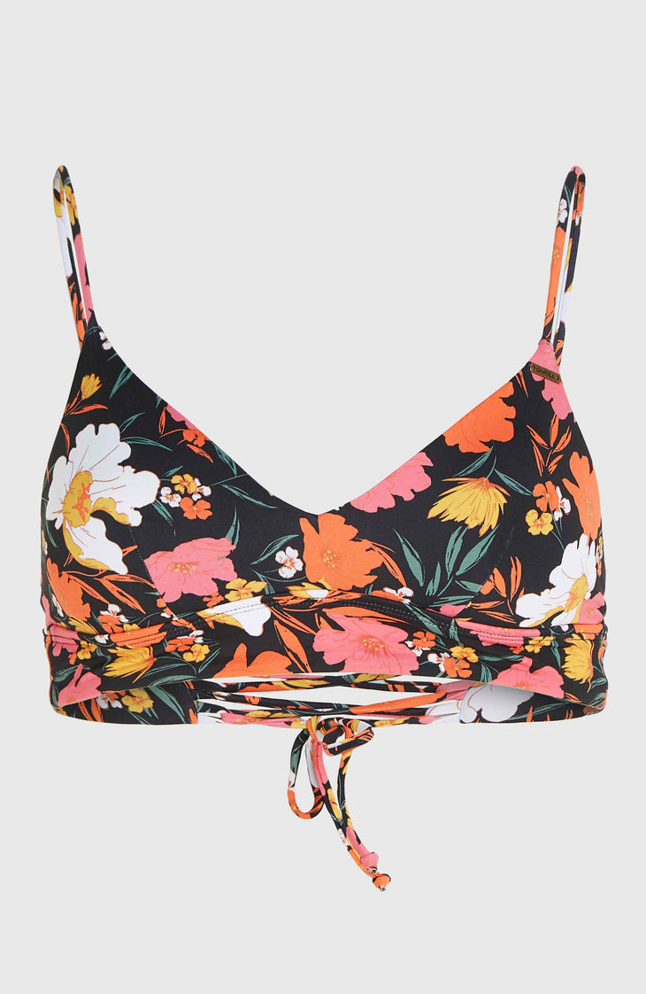 Wave Crop Bikini Top | Black Bluemchen