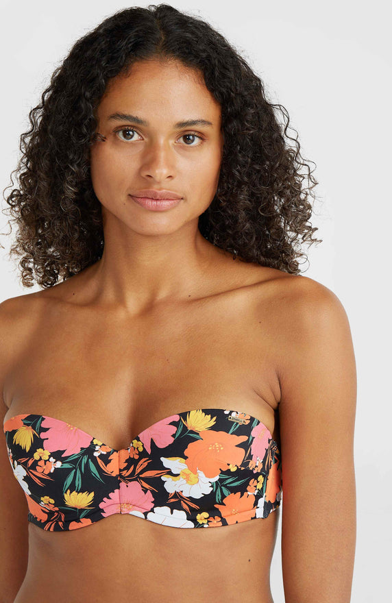 Knot Bandeau Matira Bikini Set | Pink Flamingo Knot Bandeau Matira Bikini Set | Pink Flamingo