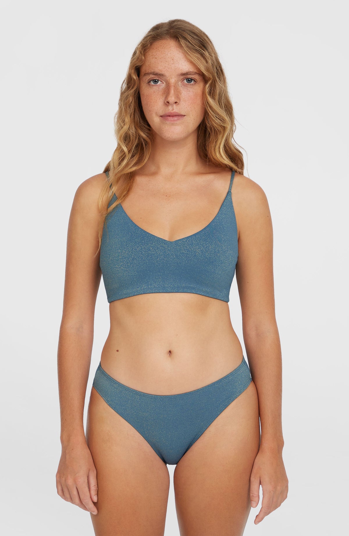 Beach Vintage Midles Rita Bikini Set | Copen Blue