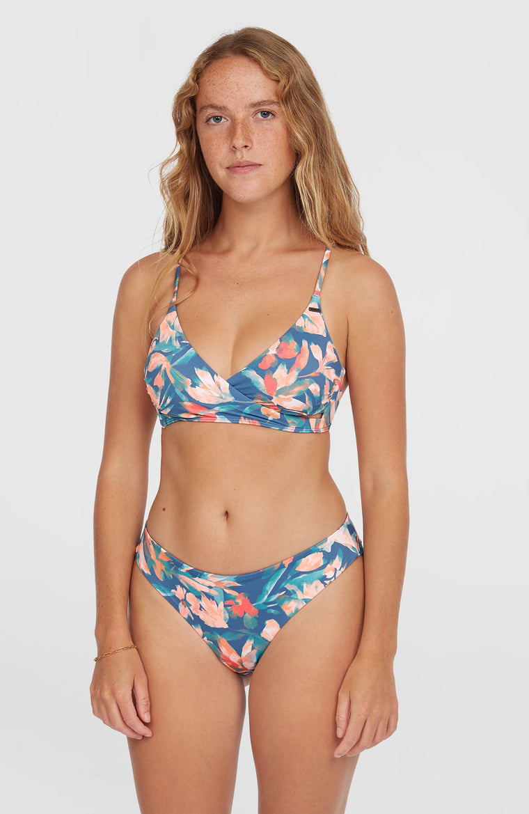 Essentials Baay Maoi Bikini Set | Blue Painted Tropics Essentials Baay Maoi Bikini Set | Blue Painted Tropics