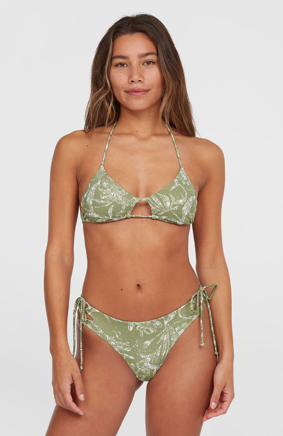Madrid Jensen Bikini Set | Green Textured Jungle