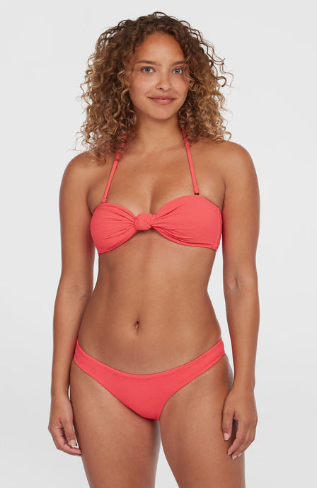 Knot Bandeau Matira Bikini Set | Pink Flamingo