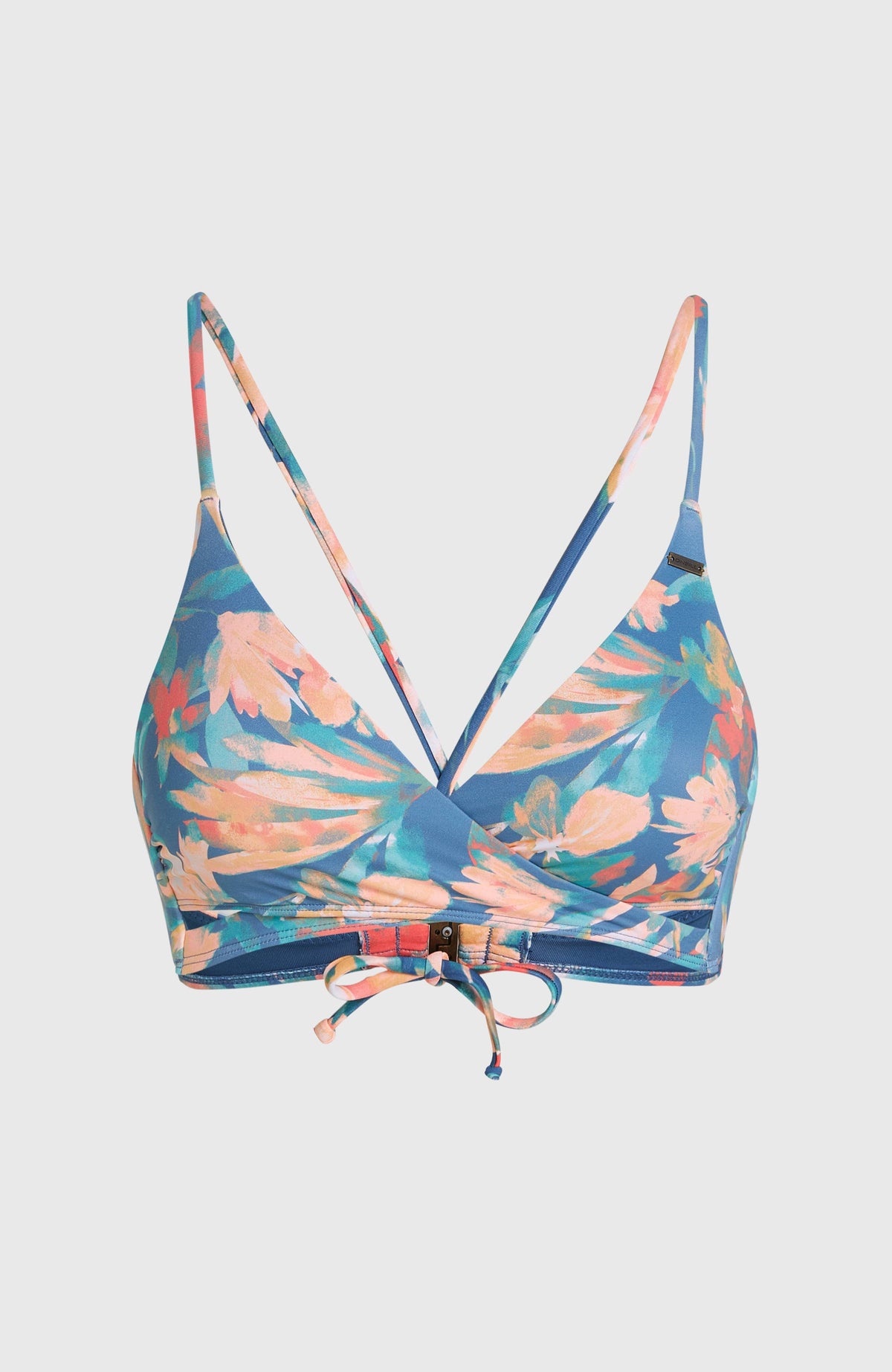 Baay Bikini Top | Blue Painted Tropics