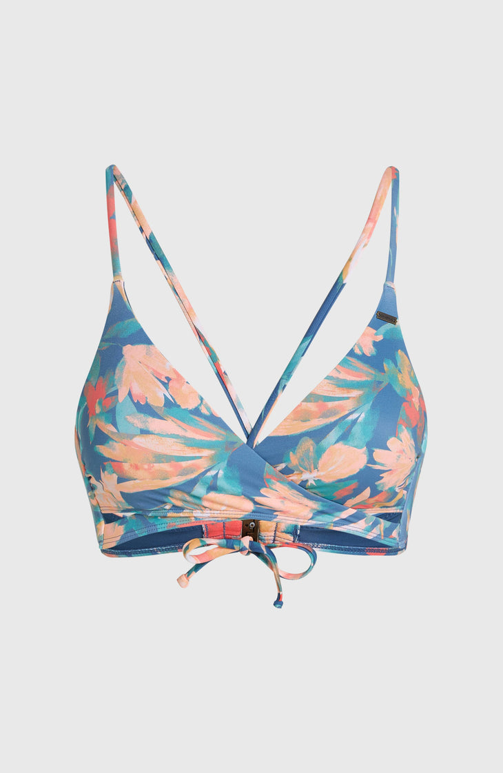 Baay Bikini Top | Blue Painted Tropics
