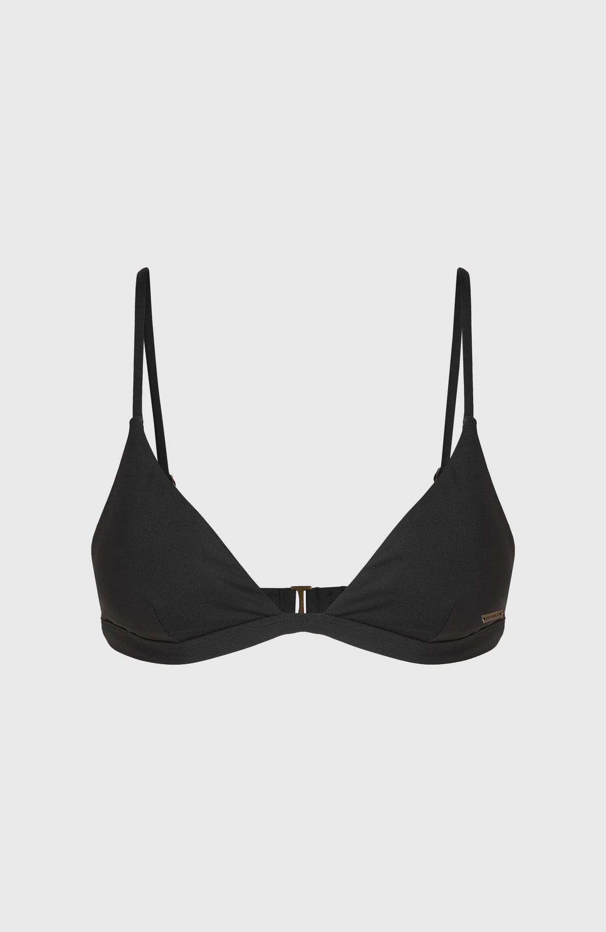 Seaside Tri Bikini Top | Black Out