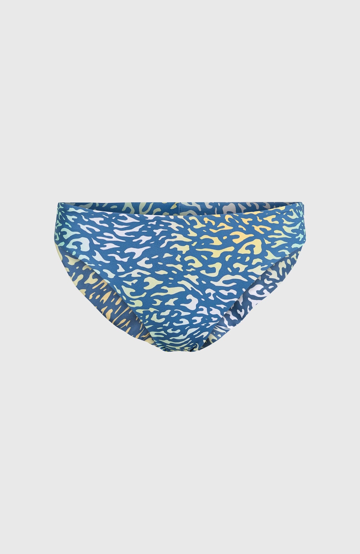 Maoi Bikini Bottoms | Yellow Animal Blur