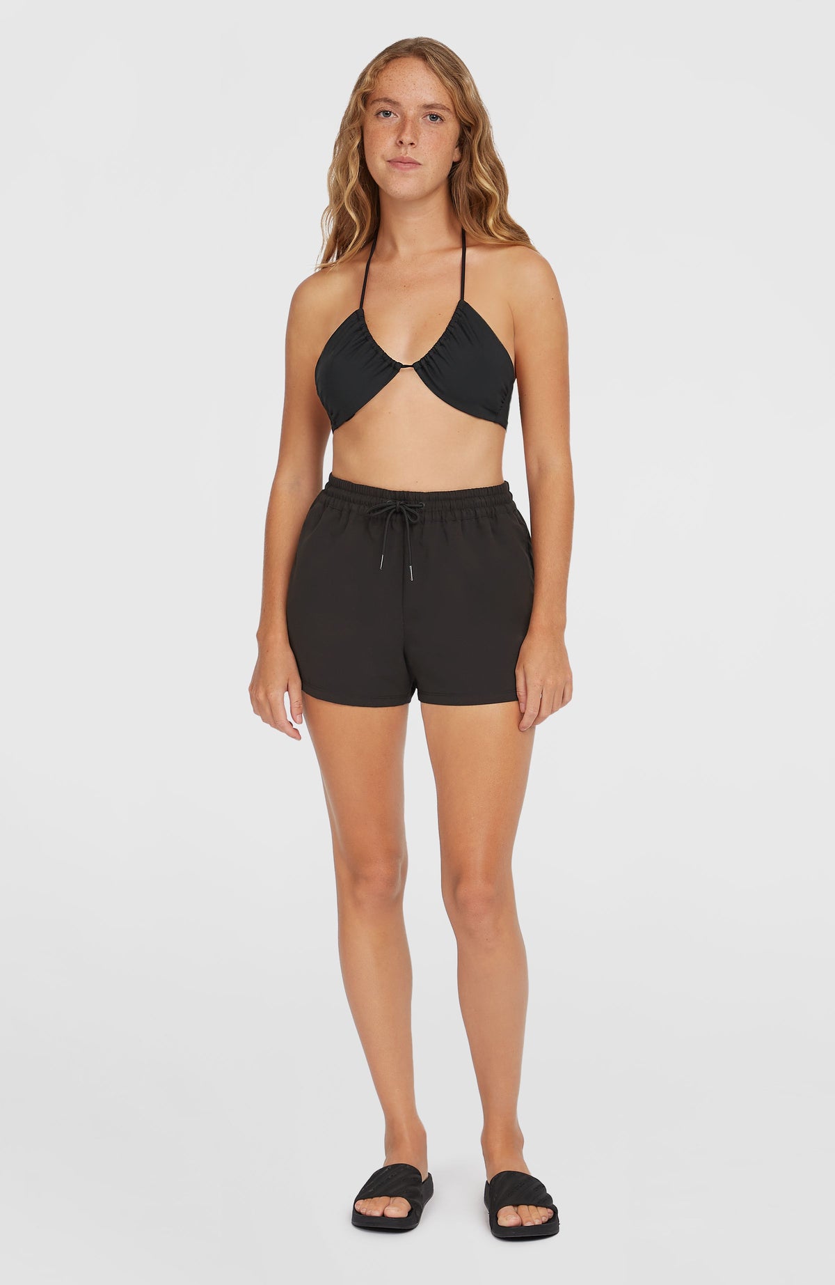 Essentials 12'' Swim Shorts | Black Out