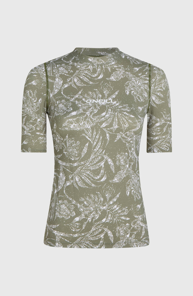 Essentials Short-Sleeve Skin | Green Textured Jungle