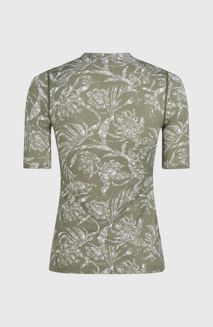 Essentials Short-Sleeve Skin | Green Textured Jungle