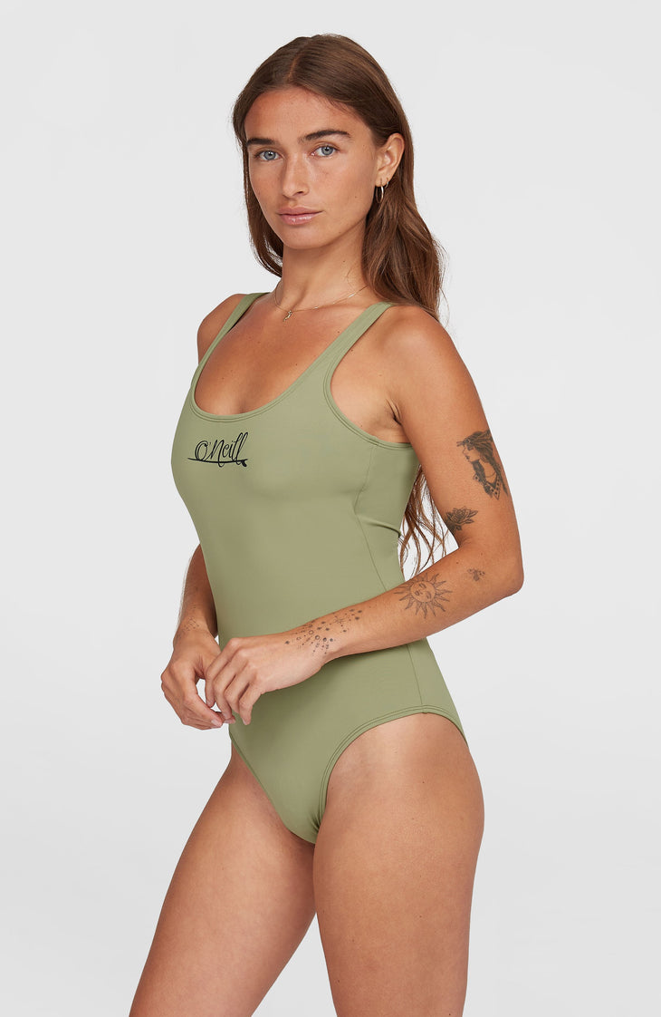 Essentials Script Swimsuit | Avery Fern