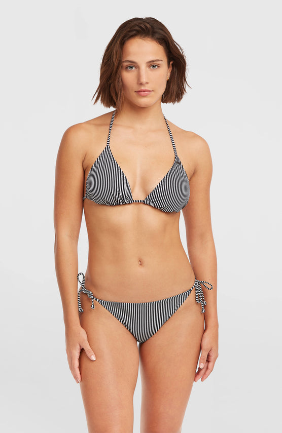 Essentials Capri - Bondey Bikini Set | Black Micro Stripe