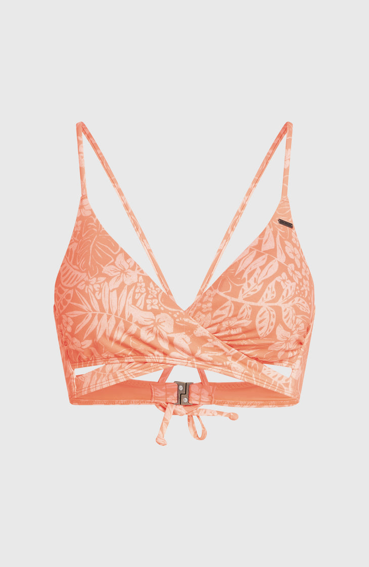 Baay Bikini Top | Peach Island Sky