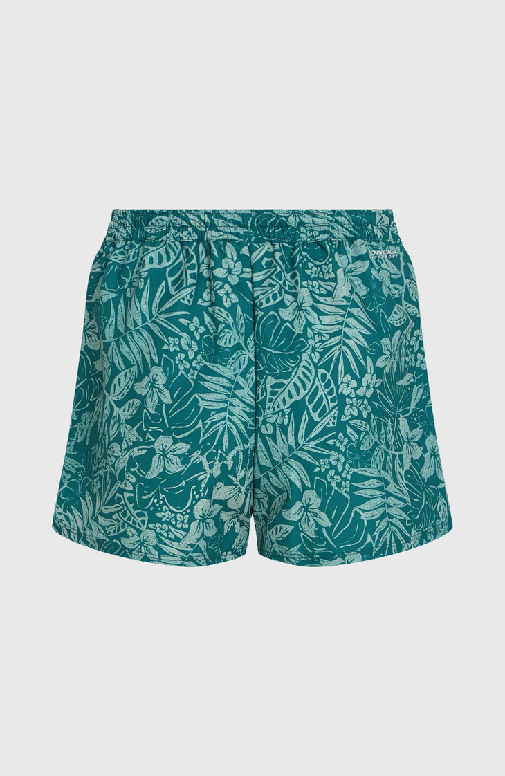 Essentials 12'' All-Over Print Swimshorts | Green Island Sky