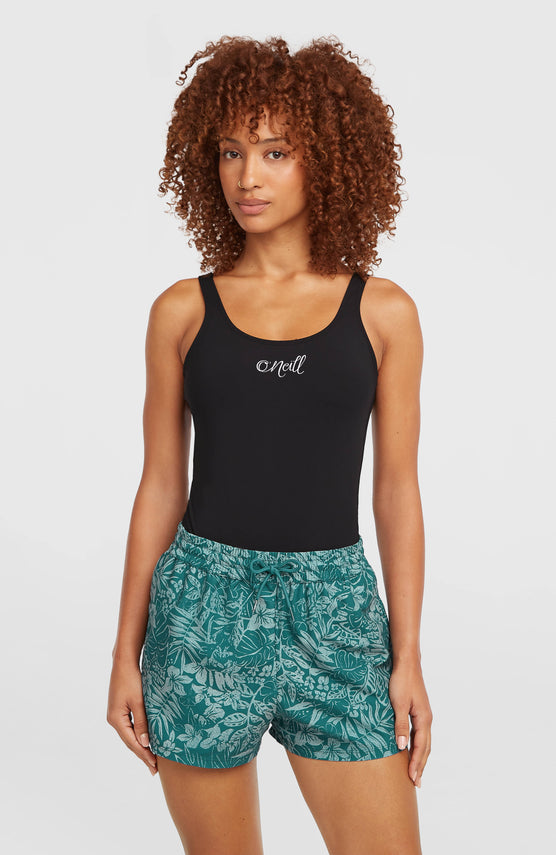 Essentials 12'' All-Over Print Swimshorts | Green Island Sky