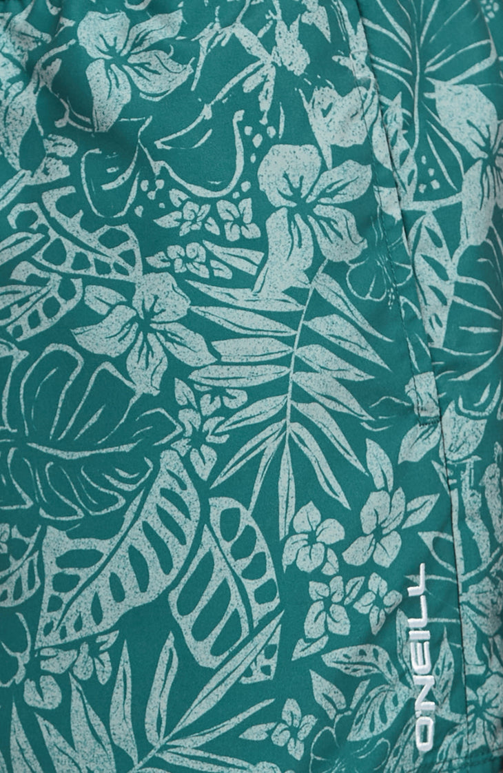Essentials 12'' All-Over Print Swimshorts | Green Island Sky