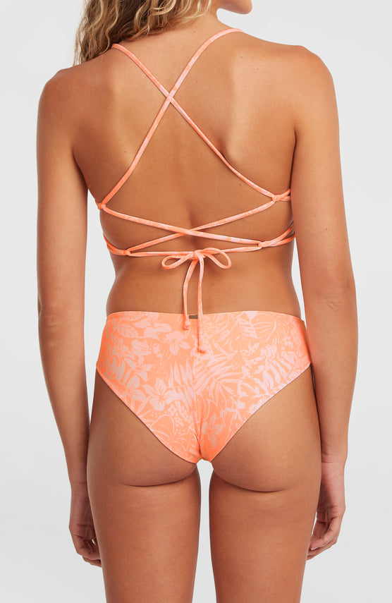 Maoi Bikini Bottoms | Peach Island Sky