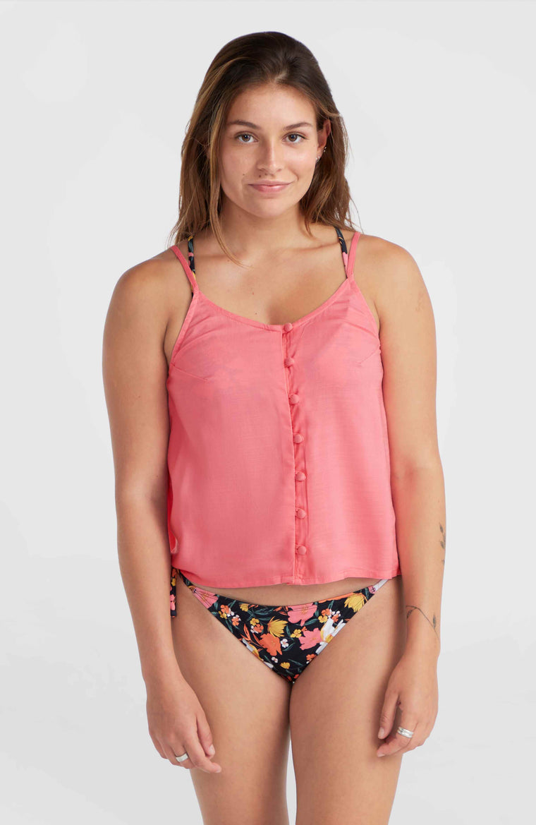 Tiare Woven Tank Top | Perfectly Pink Tiare Woven Tank Top | Perfectly Pink