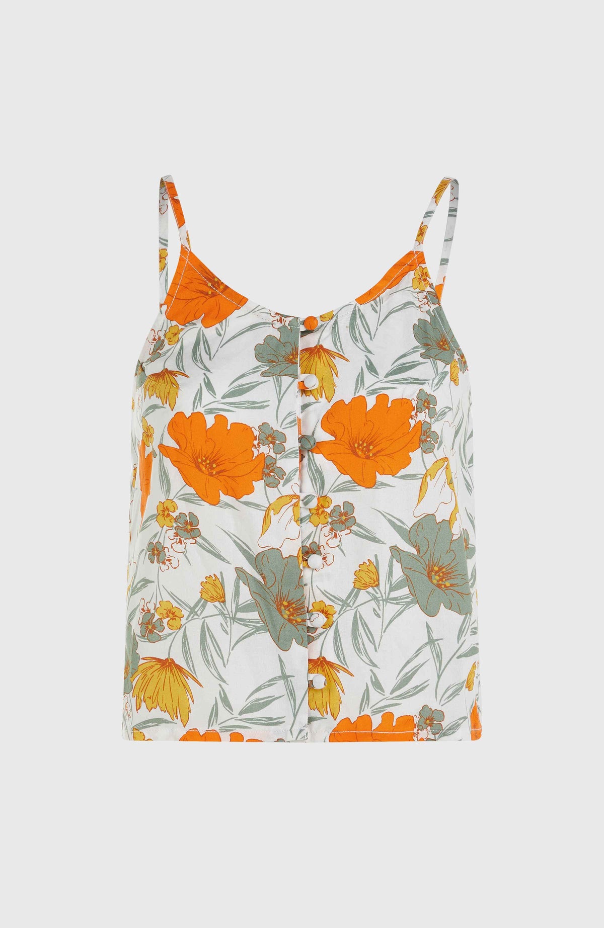 Tiare Woven Tank Top | White Bluemchen