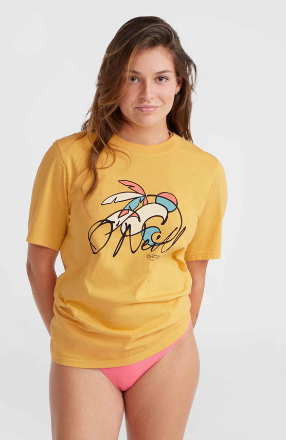 Luano Graphic T-Shirt | Golden Haze