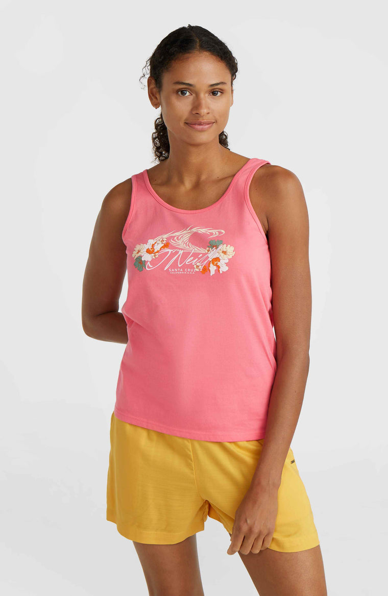 Luana Graphic Tank Top | Perfectly Pink Luana Graphic Tank Top | Perfectly Pink