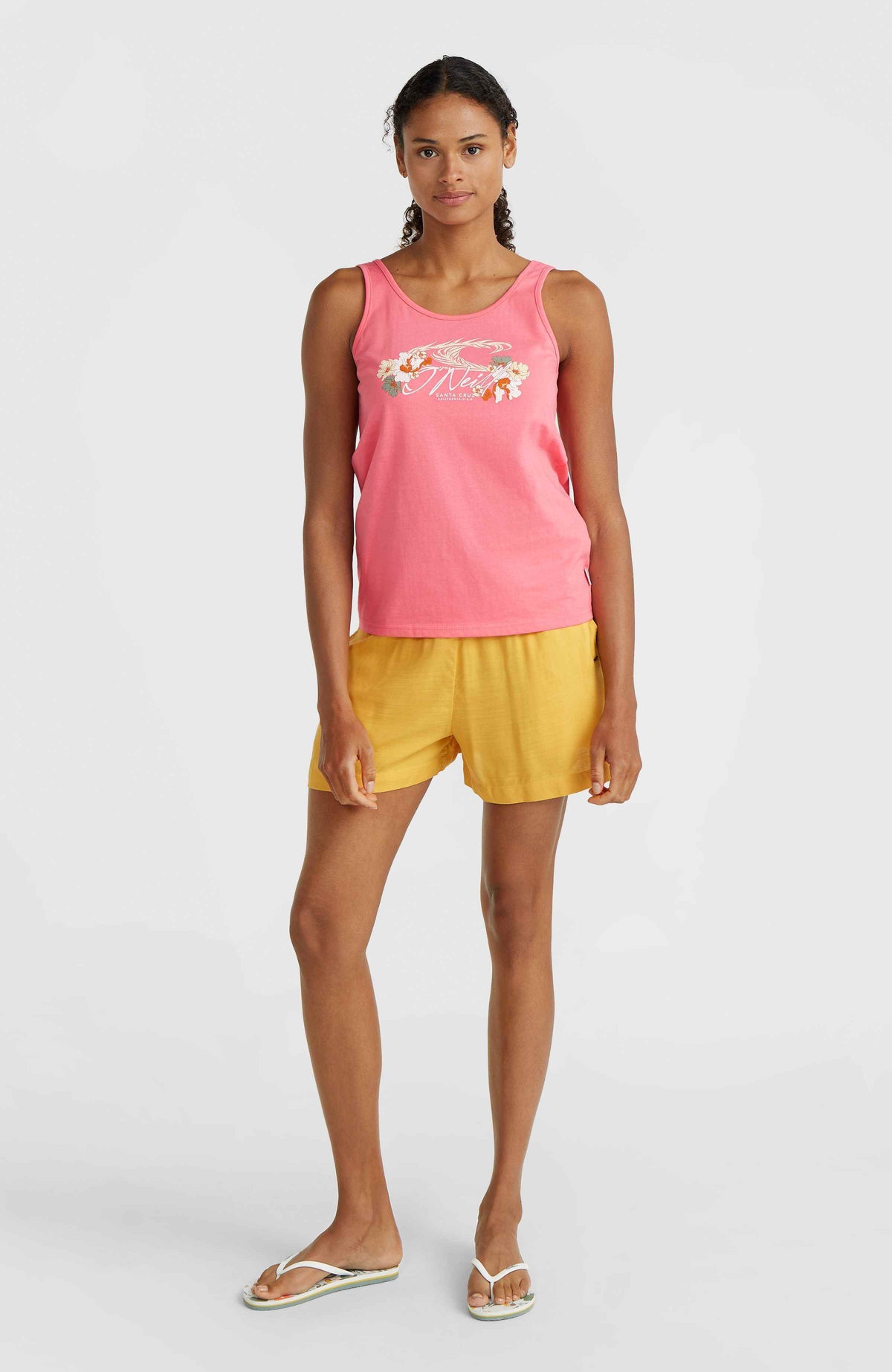 Luana Graphic Tank Top | Perfectly Pink