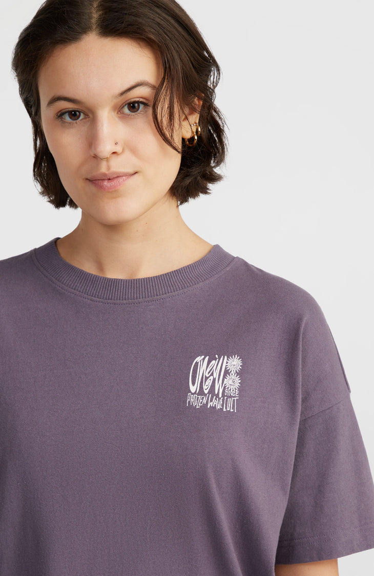 Surf Heroes Loose T-Shirt | Mauve Miracle