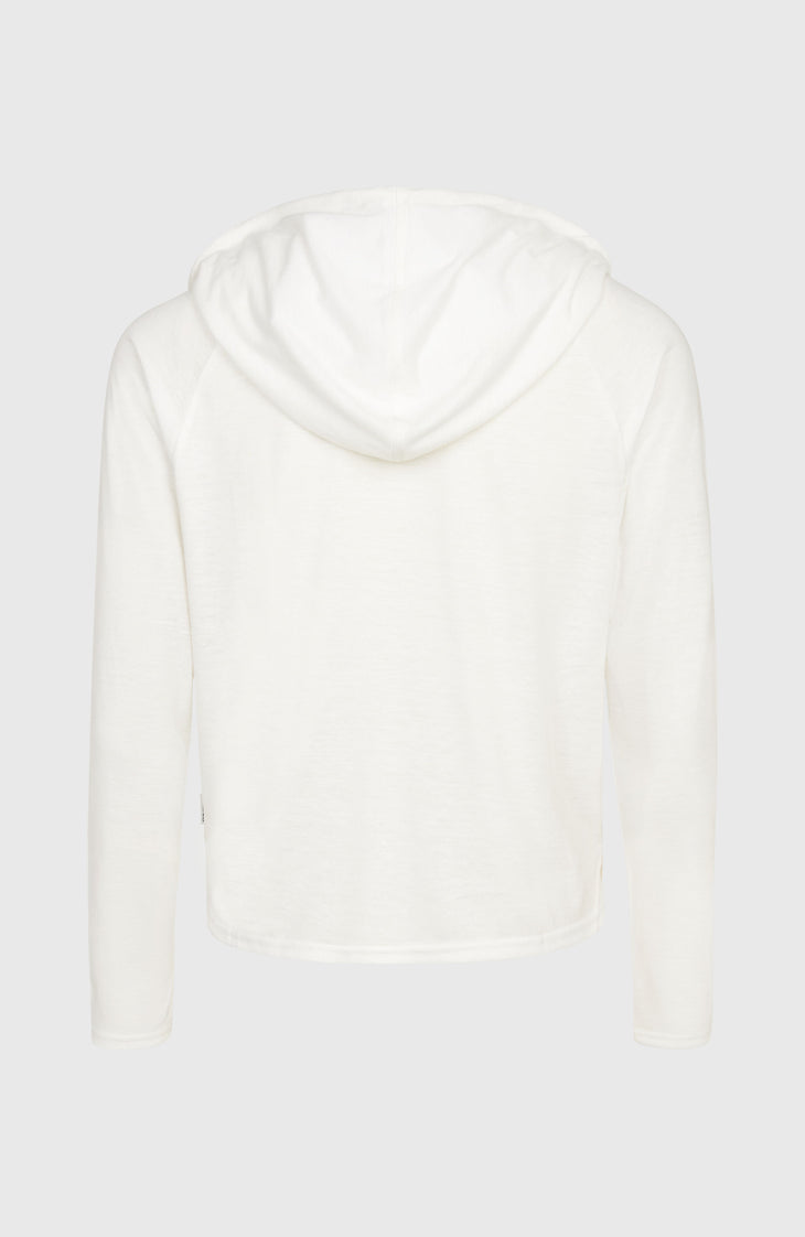 Essentials Long Sleeve Hoodie | Snow White
