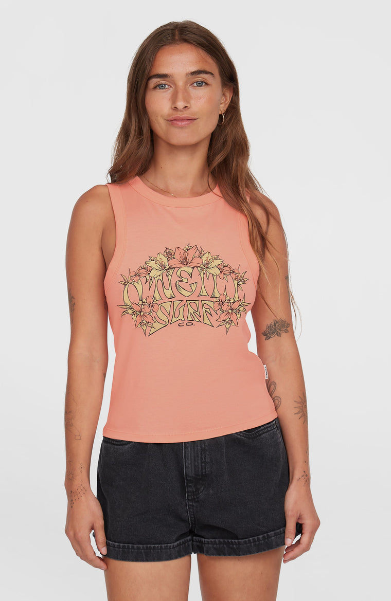 Summer Must Haves Graphic Tanktop | Coral Pop Summer Must Haves Graphic Tanktop | Coral Pop