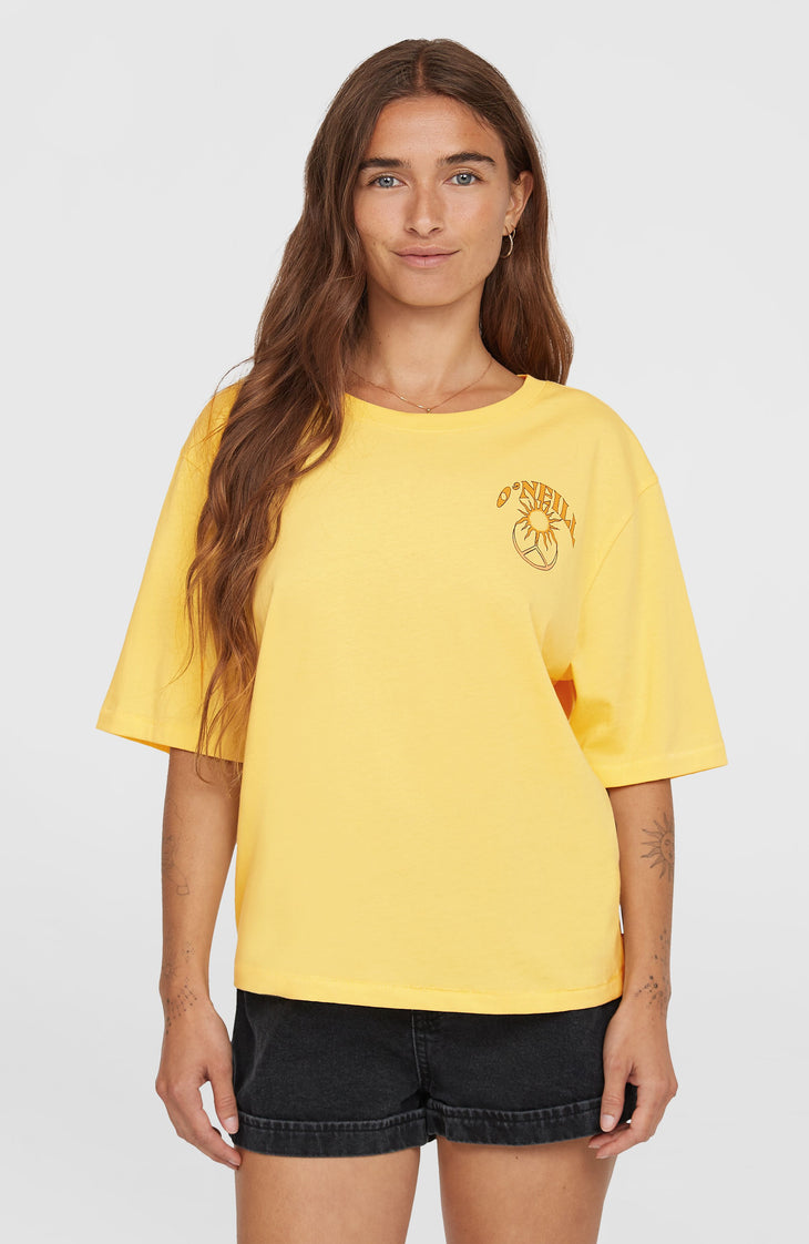 Summer Musthaves Back Print T-Shirt | Tender Buttercup