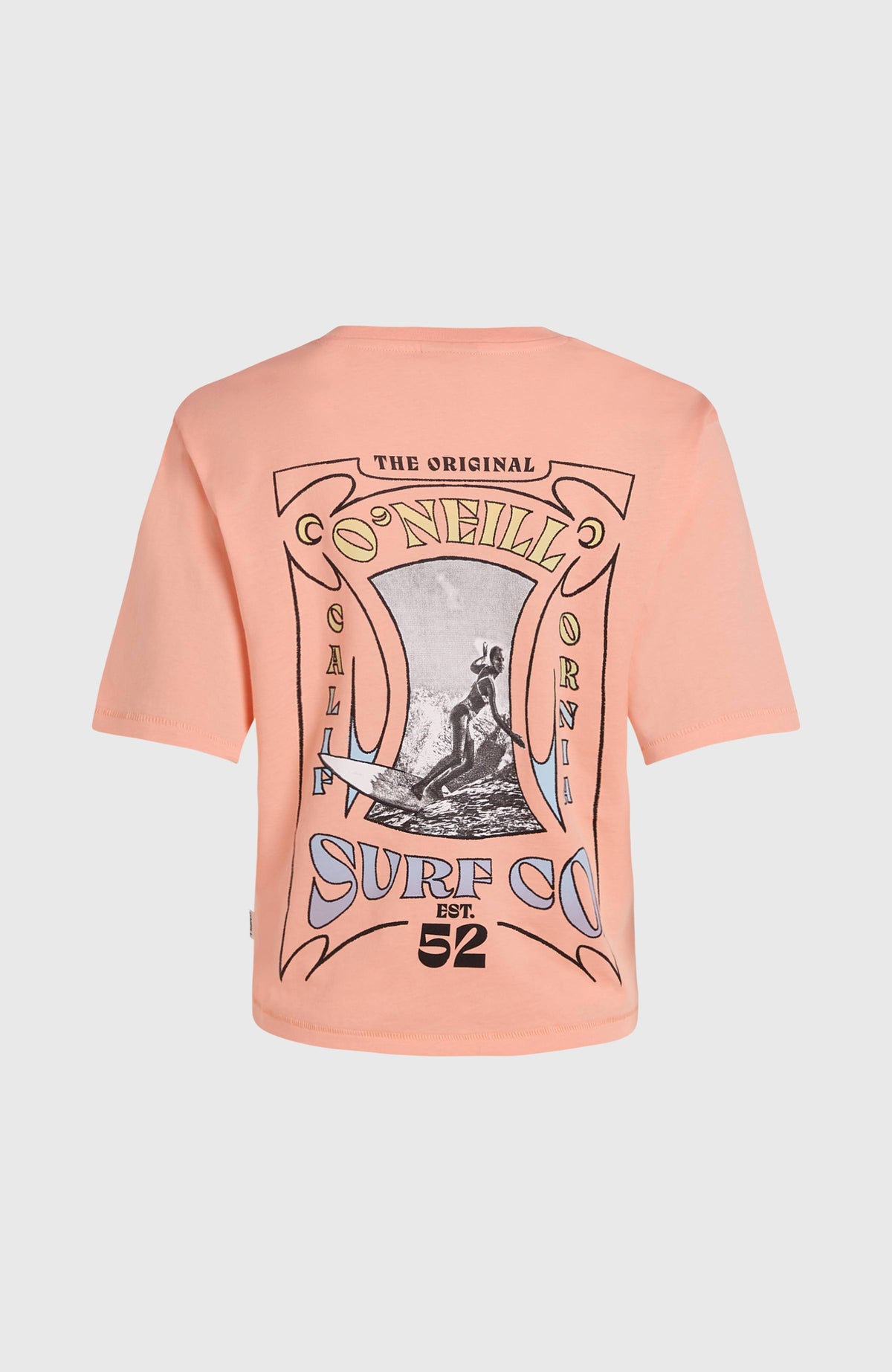 Summer Musthaves Back Print T-Shirt | Coral Pop