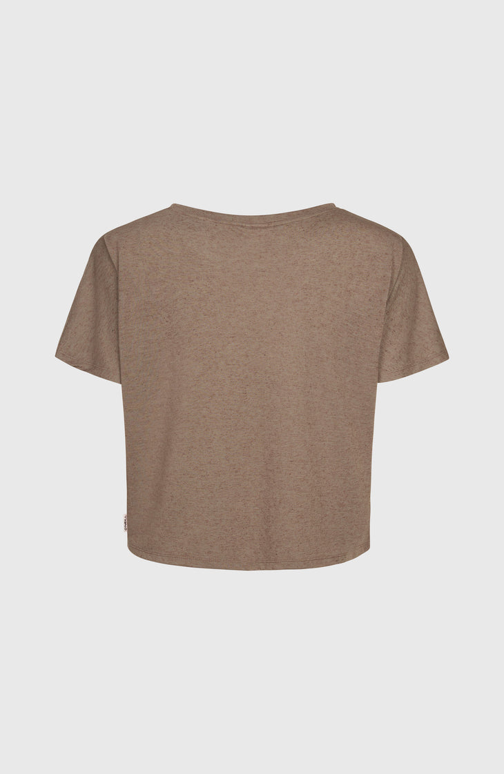 Essentials Script Drape T-Shirt | Pure Cashmere