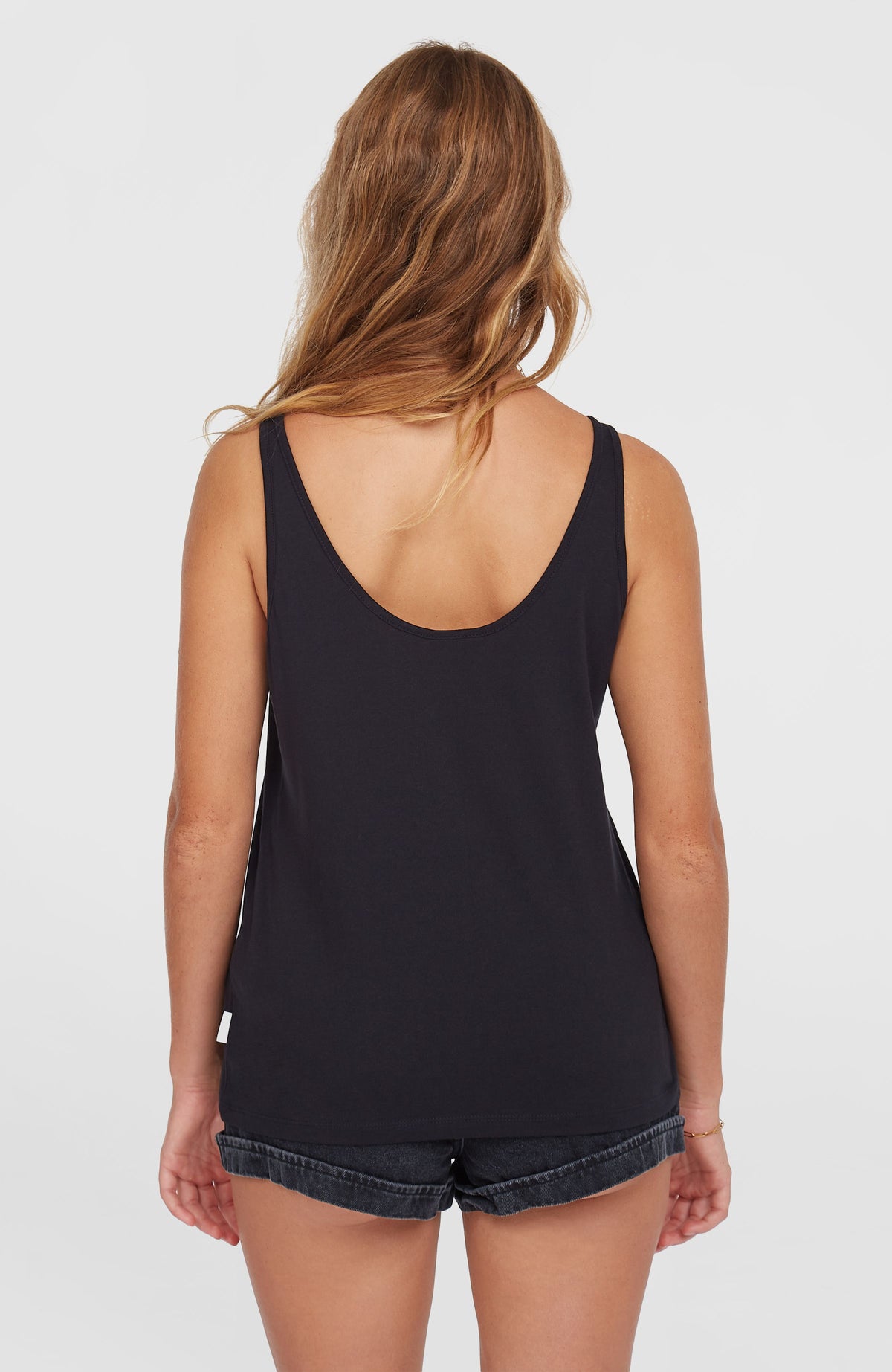 Luana Graphic Tank Top | Black Out