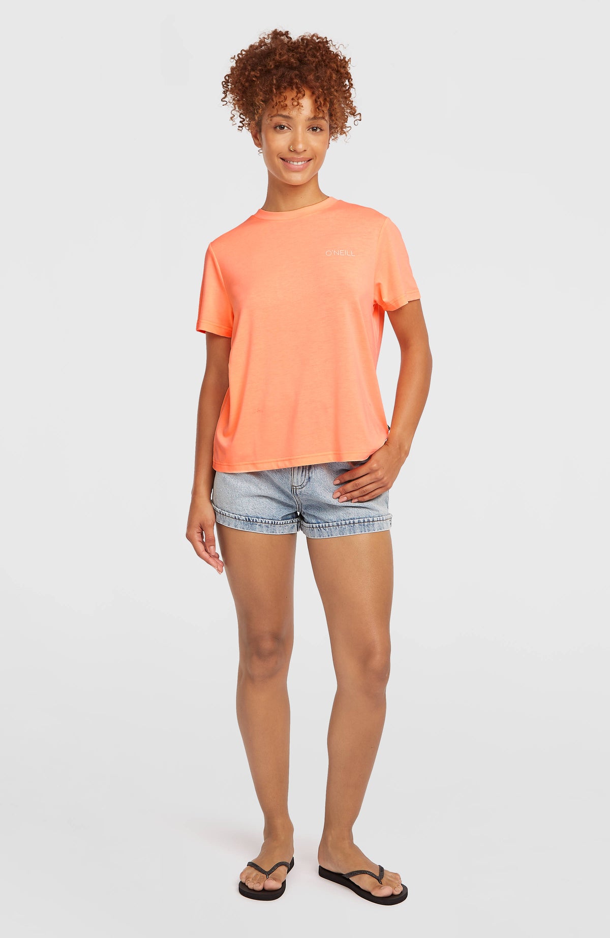 O'Neill Hybrid Polygiene T-Shirt | Funky Peach