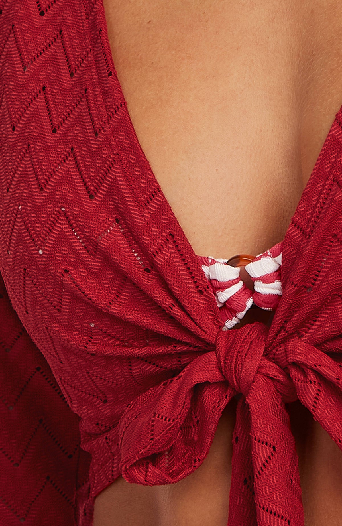 O'Riginals Knotted Long-Sleeve T-Shirt | Midnight Poppy