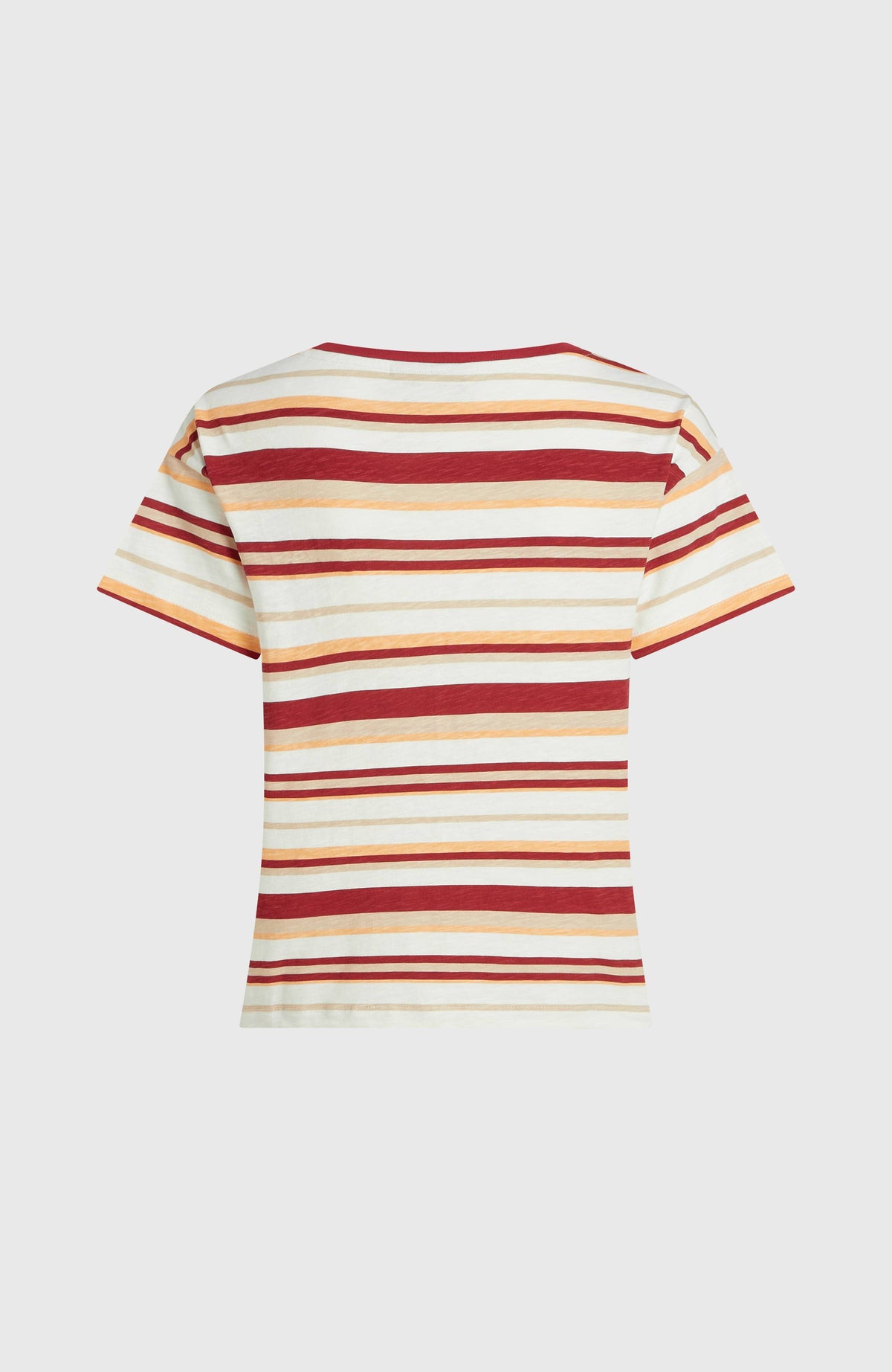 O'Riginals Boxy Stripe T-Shirt | Beige Originals tee stripe