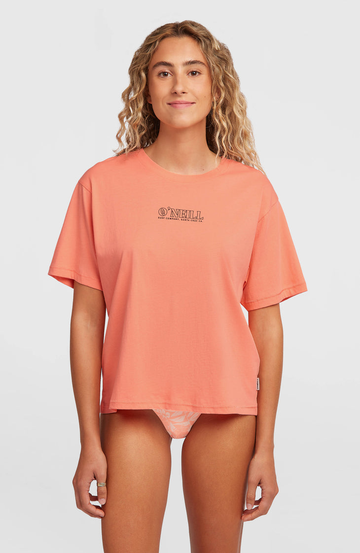 O’Neill Boxy Back Print T-Shirt | Funky Peach