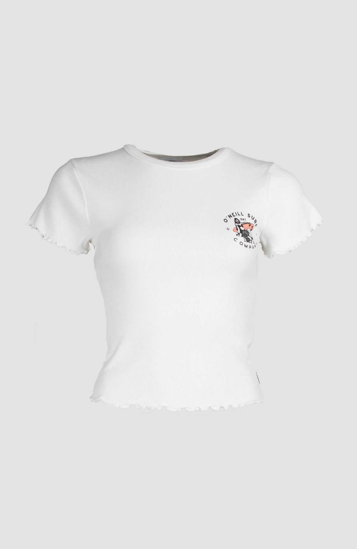 O'Neill Rib T-Shirt | Snow White