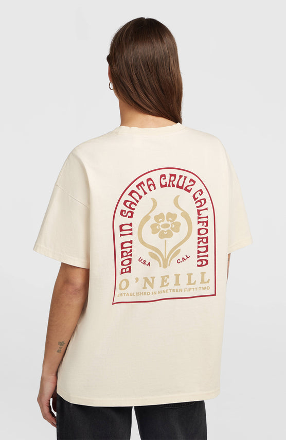 O'Riginals Back-Print T-Shirt | Linen White