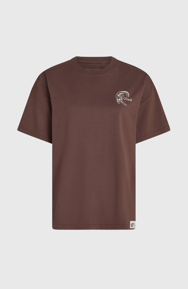 O'Riginals Back-Print T-Shirt | Purple Gray