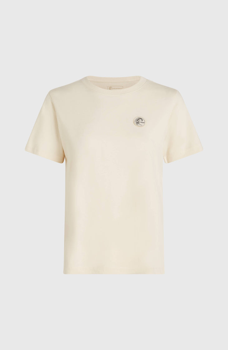 O'Riginals Badge T-Shirt | Linen White