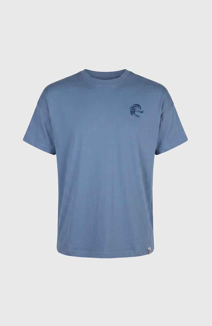 O'RIGINALS BACK PRINT T-SHIRT | Mozart Blue