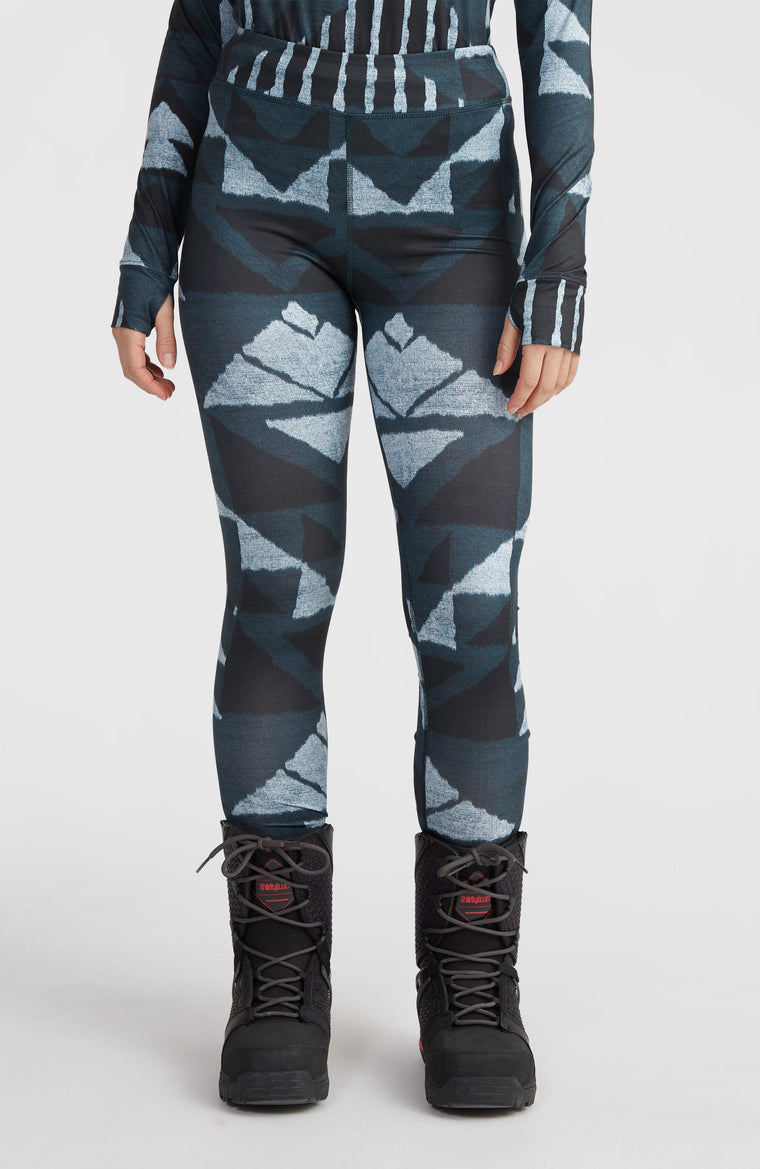 Baselayer Bottoms | Blue Triangle Ikat Baselayer Bottoms | Blue Triangle Ikat