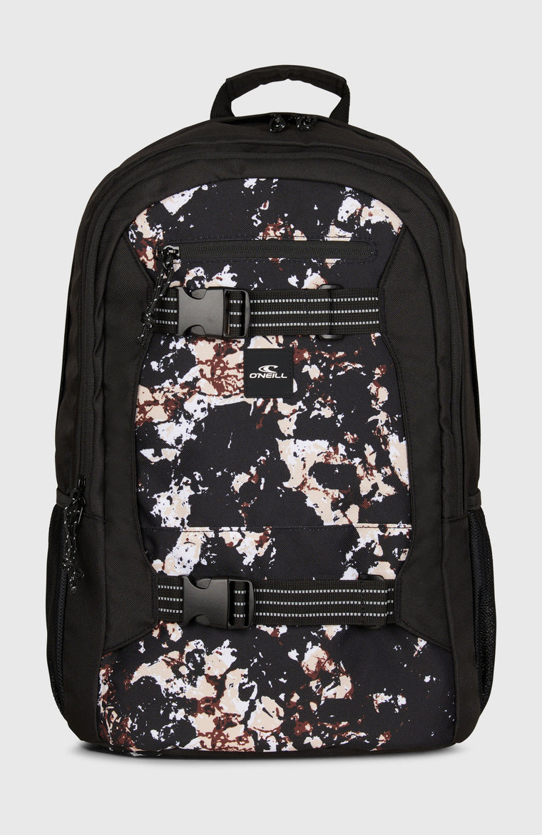 Boarder Backpack | Black/Beige Quarry Boarder Backpack | Black/Beige Quarry